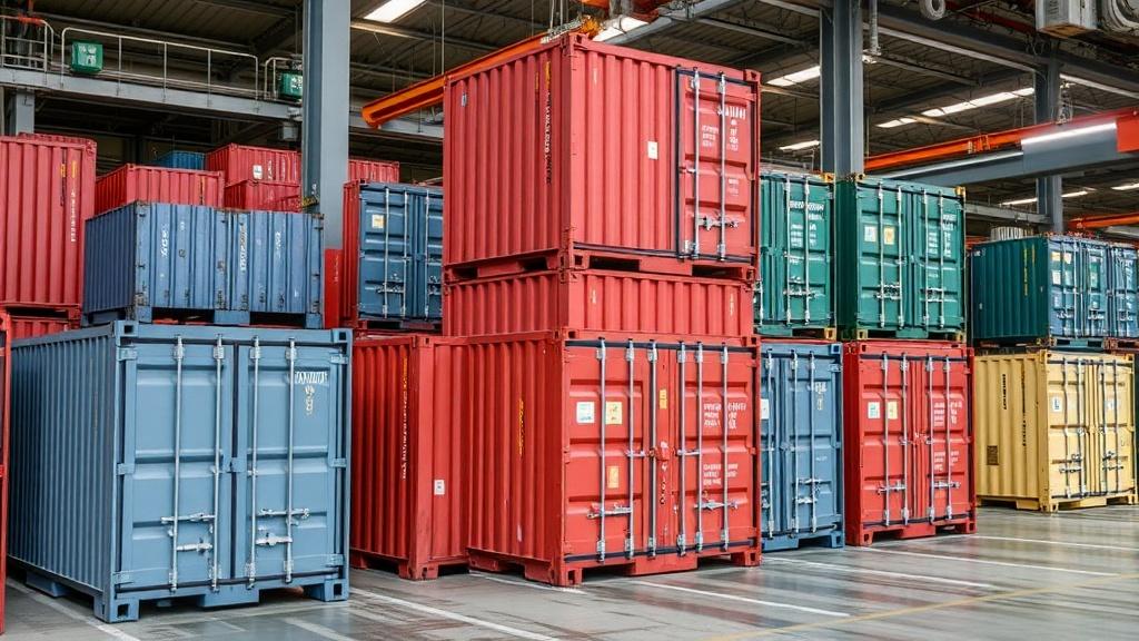 production of block containers production of block containersфото