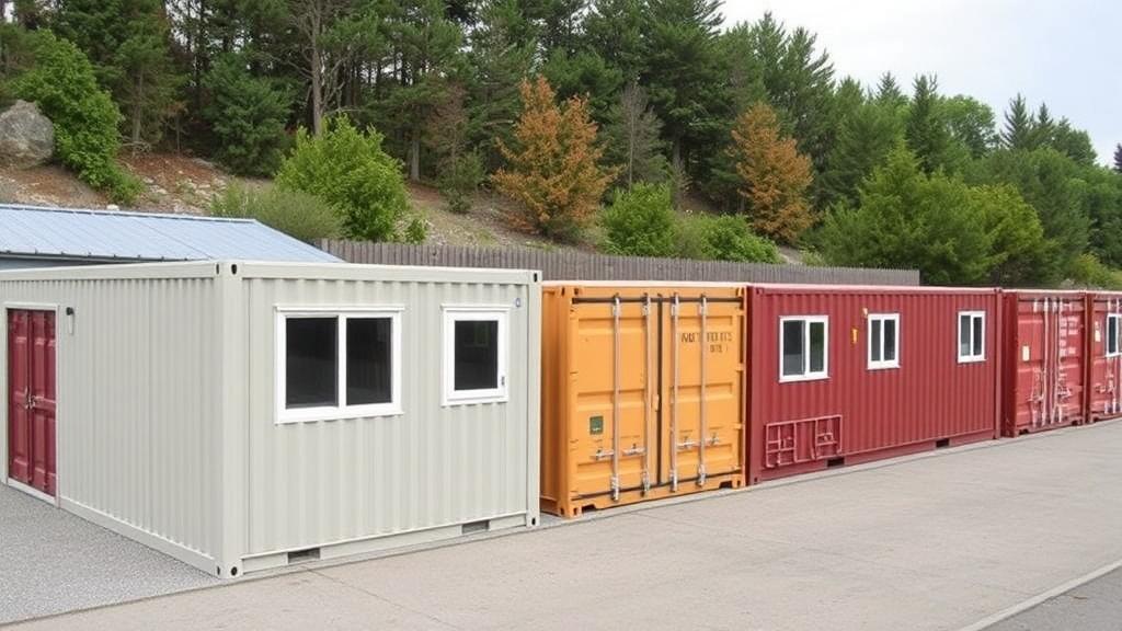 Photos of modular buildings and block containersфото
